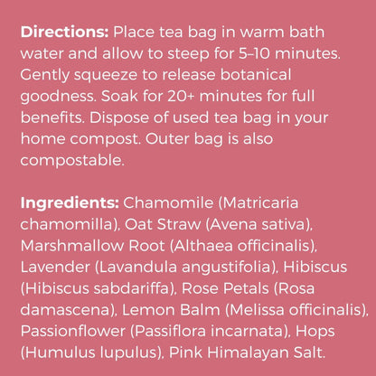 Treasure Me Botanical Bath Tea